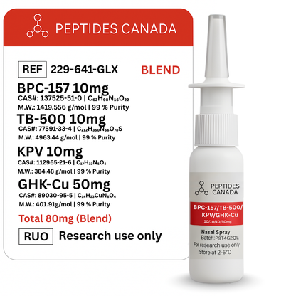 KLOW Blend - GHK-CU + TB-500 + BPC-157 + KPV 10mg