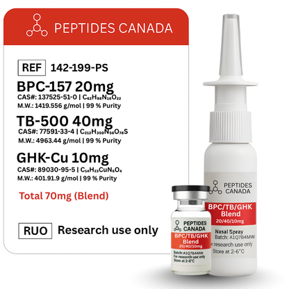 BPC-157 + TB-500 + GHK-Cu